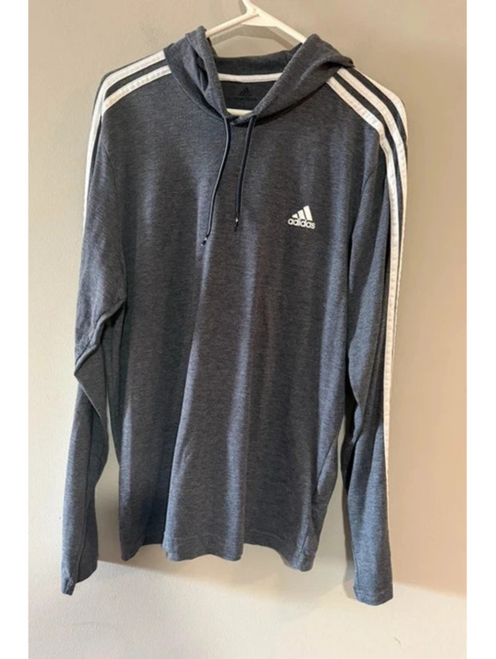 Adidas Men’s Climalite Long-Sleeve Hooded Shirt